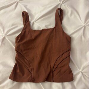 Lululemon brown tank top